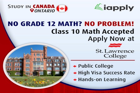 No Grade 12 Math? No Problem - Apply to St. Lawrence College Today!